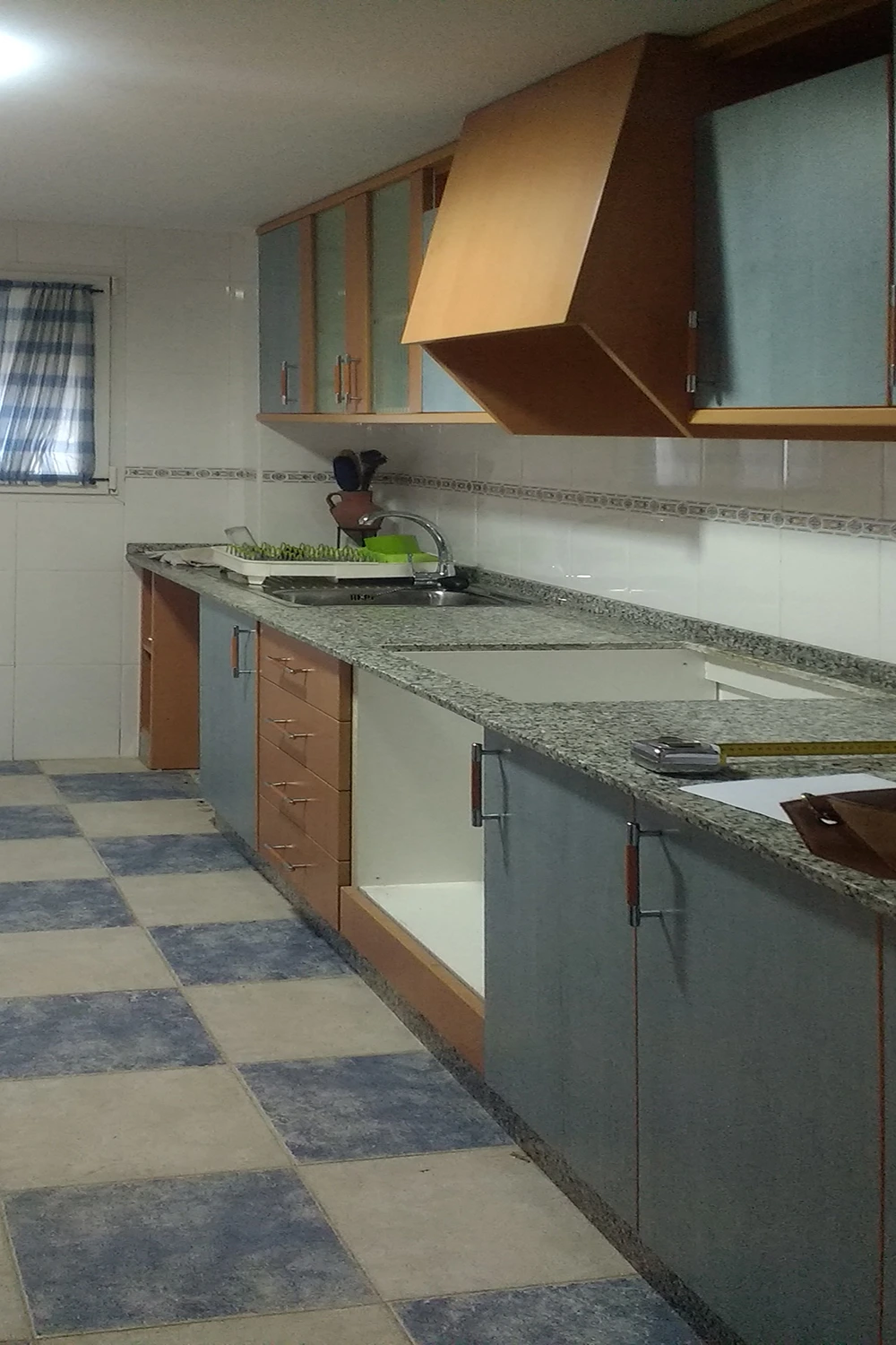 Reforma JyP 8 Antes Reforma cocina en piso urbanizacion de playa en Alicante