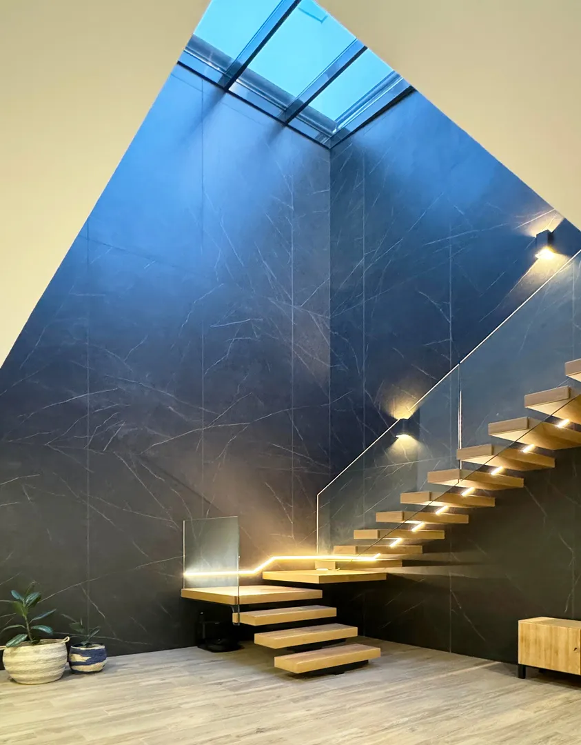 Casa NyV 4 Escalera Casa NyV Andú Arquitectura